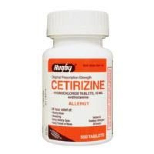 Harvard Drug Cetirizine Tab 10Mg Box of 100 (Pack of 5) - Over the Counter >> Allergy Relief - Harvard Drug
