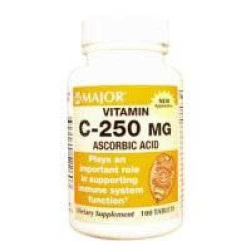 Harvard Drug Vitamin C 250Mg Tab 100 Box of 100 (Pack of 5) - Over the Counter >> Vitamins and Minerals - Harvard Drug