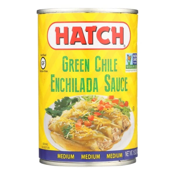 Hatch Chili Hatch Green Chile Enchilada Sauce Enchilada Sauce Case of 12 15 Fl oz. - Hatch Chili