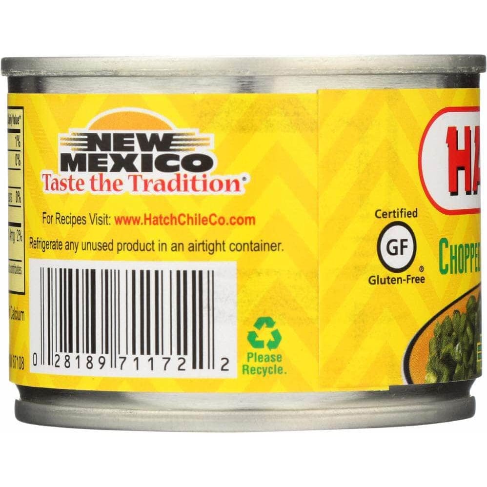 Hatch Hatch Peeled Chopped Green Chiles Mild, 4 oz