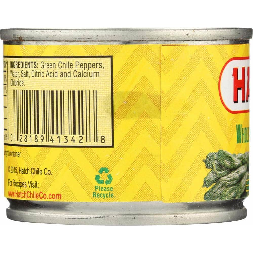 Hatch Hatch Whole Green Chiles Mild, 4 oz