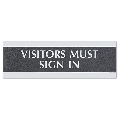 Headline Sign Century Series Office Sign,turn Off Cell Phone 9 X 3 - Office - Headline® Sign