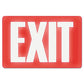 Headline Sign Glow In The Dark Sign 4 X 13 Red Glow Fire Extinguisher - Office - Headline® Sign