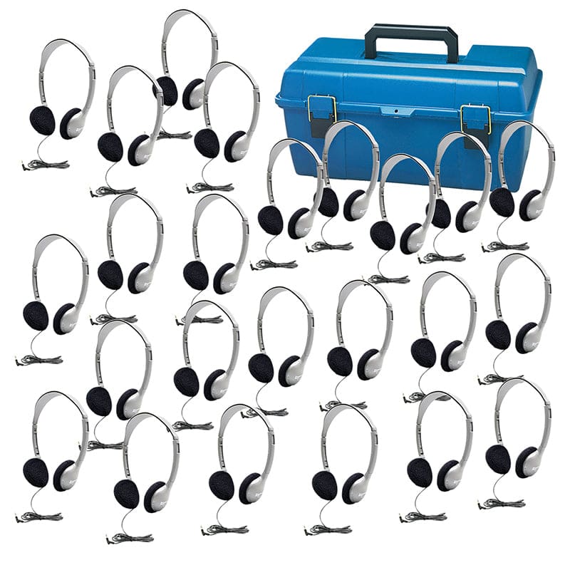 Headphone Lab Pk with Foam Cushion No Volume Control - Headphones - Hamilton Electronics Vcom