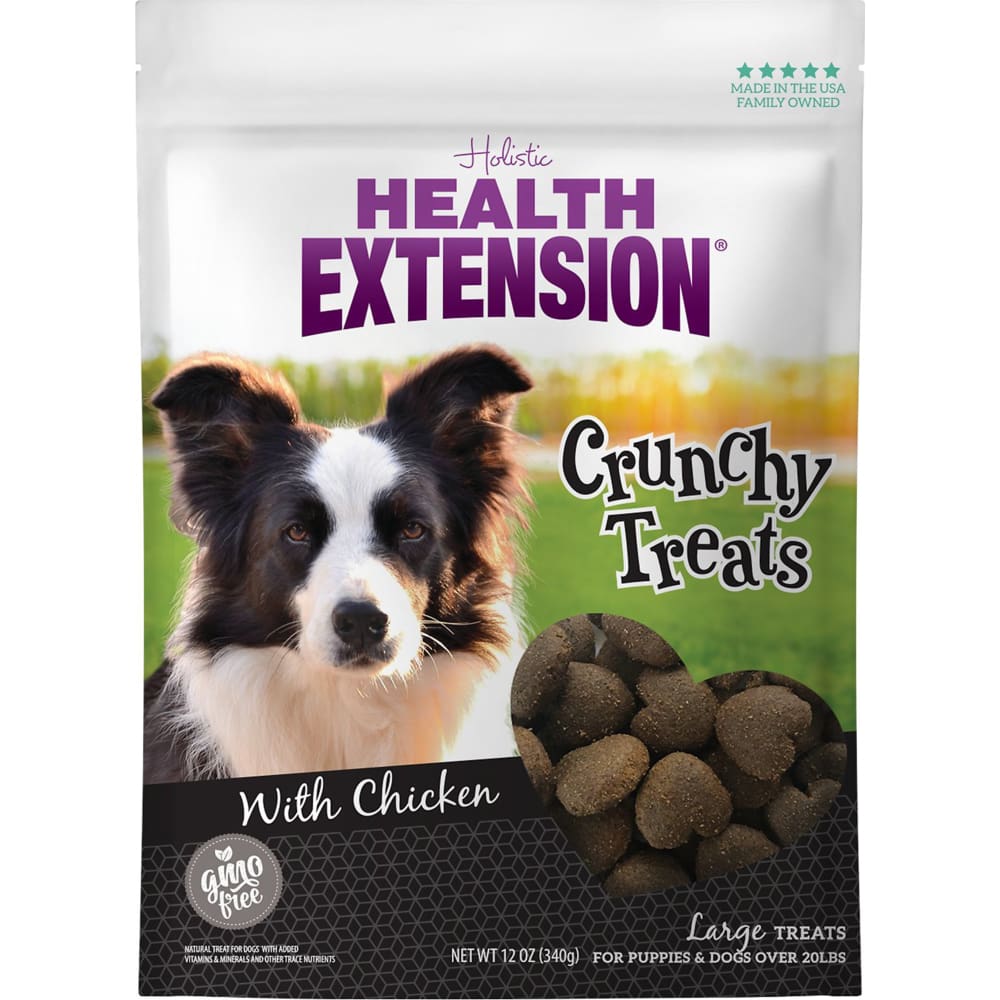 Health Extension Chicken Heart Treats - Large 12oz - Pet Supplies - Health Extension