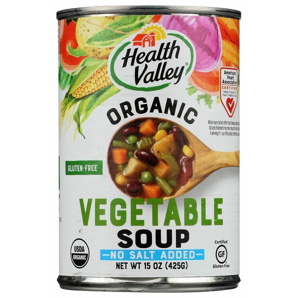 HEALTH VALLEY ORGANIC Health Valley Organic Vegetable Soup No Salt Added, 15 Oz