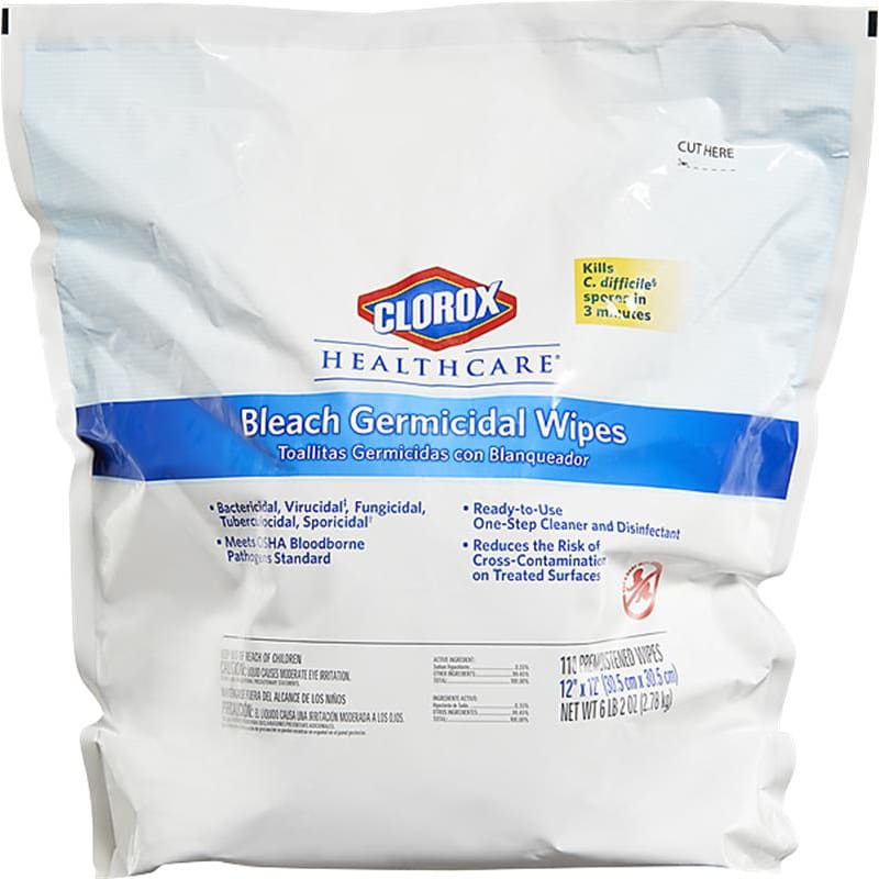 HealthLink Clorox Germicidal Wipe Refill 2/110Ct Case of 2 - HouseKeeping >> Disinfectants - HealthLink