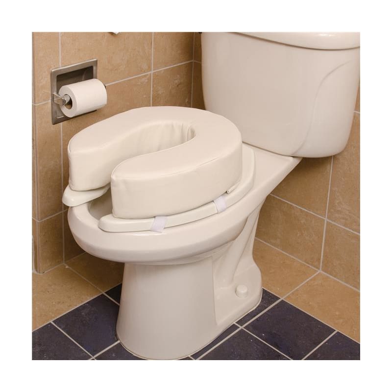 HealthSmart Cushion Toilet Seat Foam 2In Vinyl Cover - Item Detail - HealthSmart