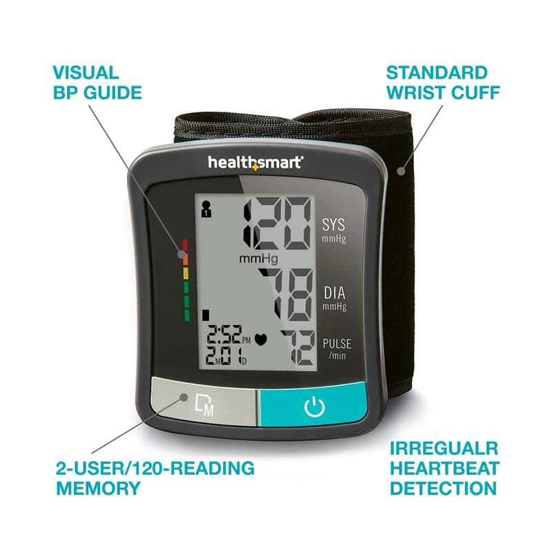 HealthSmart Wrist Digital Bp Monitor Standard - Item Detail - HealthSmart