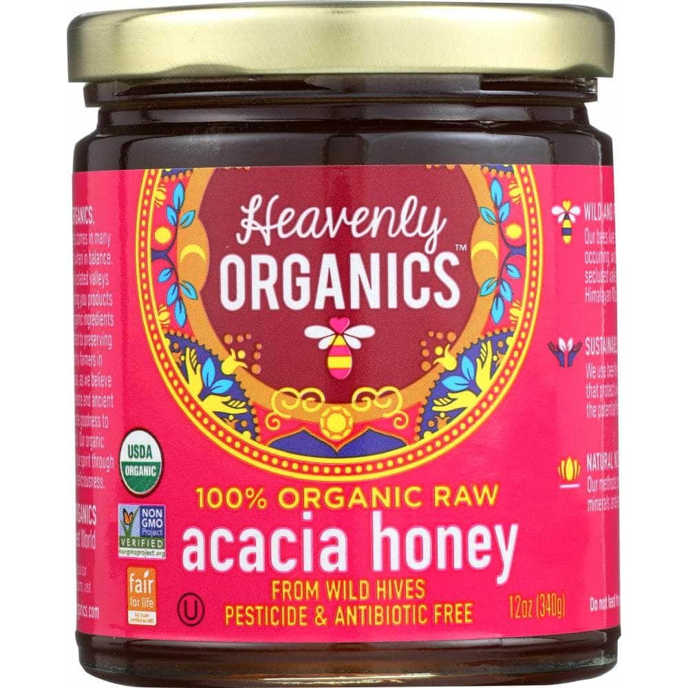 Heavenly Organics Heavenly Organics Organic Himalayan Raw Acacia Honey, 12 oz