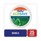 Hefty Ecosave Tableware Bowl Bagasse 16 Oz White 25/pack - Food Service - Hefty®