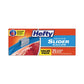 Hefty Slider Bags 1 Gal 2.5 Mil 10.56 X 11 Clear 25 Bags/box 9 Boxes/carton - Food Service - Hefty®