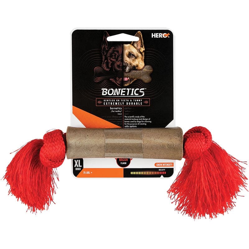 Hero Dog Bonetics Tassel Bone Bacon XLarge - Pet Supplies - Hero Dog