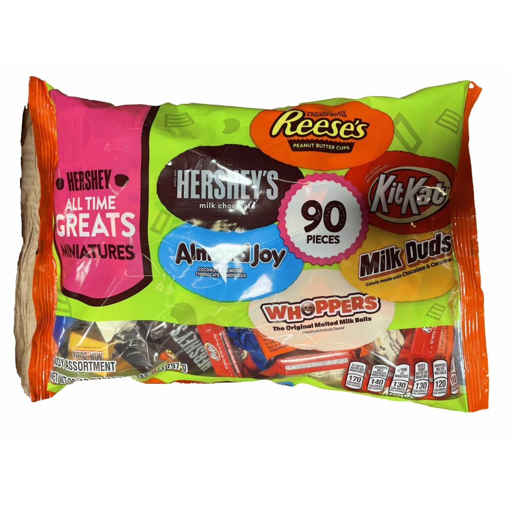 Hershey, All Time Greats Miniatures Chocolate Assortment Candy ...