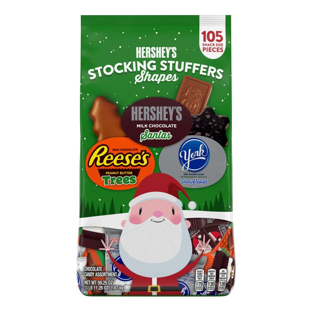 Hershey Stocking Stuffer Shapes, 59.25 Oz. | ShelHealth