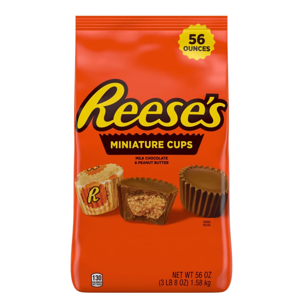 Hershey’s Reese’s Miniature Peanut Butter Cups 56 oz. - Hershey’s
