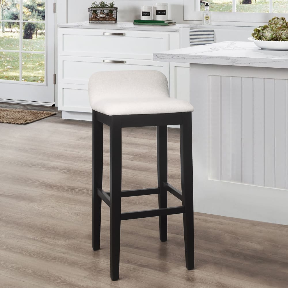 Hillsdale Furniture Maydena Wood Bar Height Swivel Stool - Hillsdale