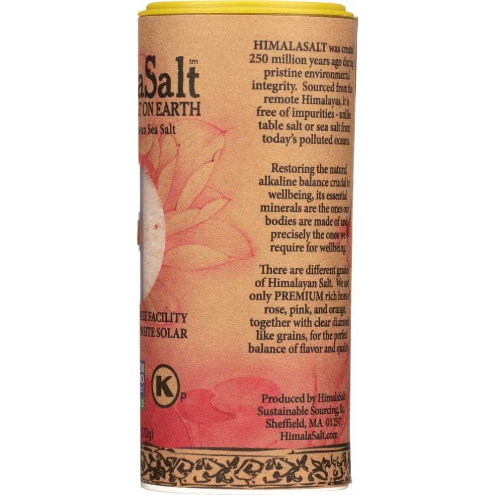 Himalasalt Himala Salt Primordial Himalayan Sea Salt Fine Grain Shaker, 6 oz