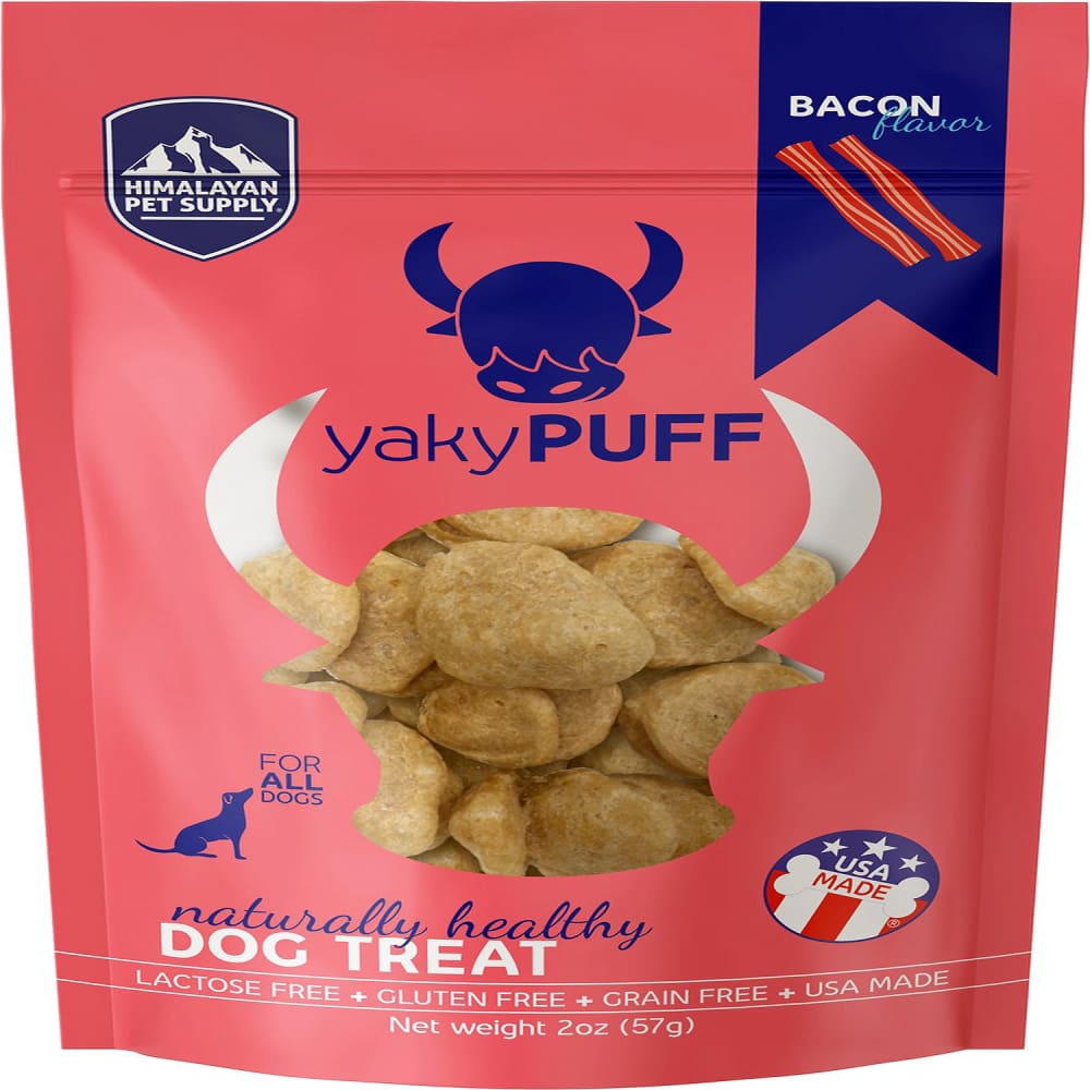 Himalayan Dog Yaky Puff Bacon 2Oz - Pet Supplies - Himalayan