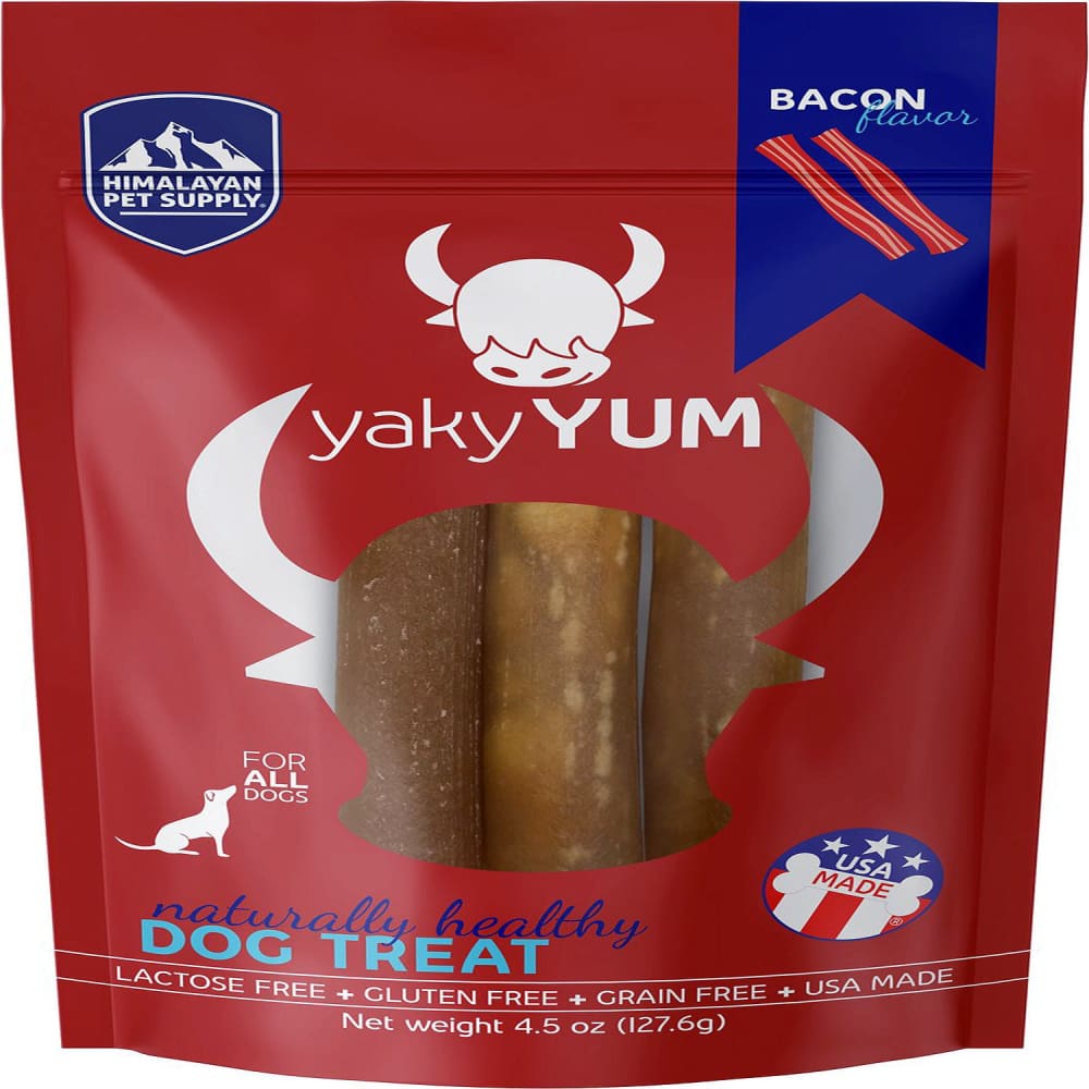 Himalayan Dog Yaky Yum Bacon 4.5Oz - Pet Supplies - Himalayan