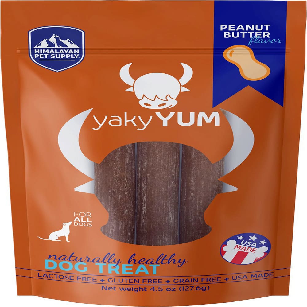 Himalayan Dog Yaky Yum Peanut Butter 4.5Oz - Pet Supplies - Himalayan