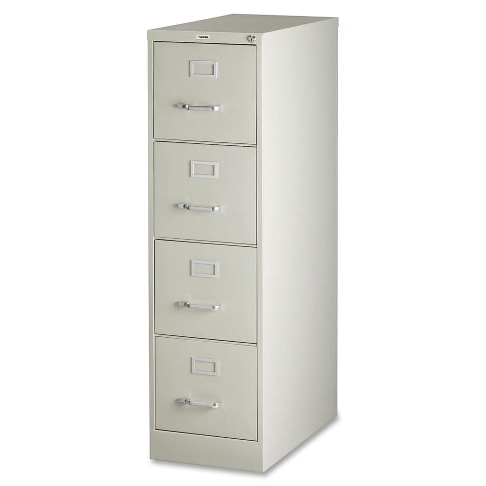 Hirsh 15 x 25 4-Drawer Vertical File Cabinet Select Color - File Cabinets - Hirsh