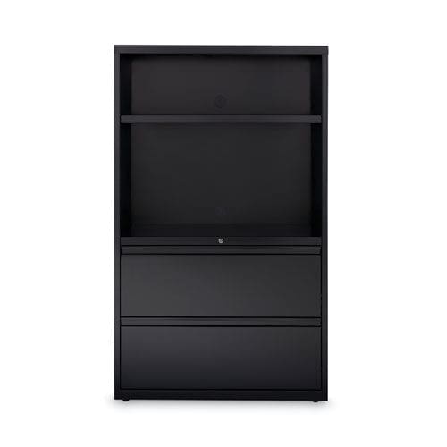 Hirsh Industries Combo File Cabinet 5 Letter/legal/a4-size File Drawers Black 36 X 18.62 X 60 - Furniture - Hirsh Industries®