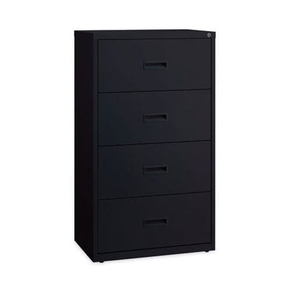 Hirsh Industries Combo File Cabinet 5 Letter/legal/a4-size File Drawers Black 36 X 18.62 X 60 - Furniture - Hirsh Industries®