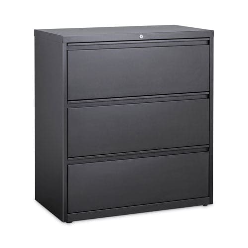 Hirsh Industries Lateral File Cabinet 3 Letter/legal/a4-size File Drawers Charcoal 36 X 18.62 X 40.25 - Furniture - Hirsh Industries®