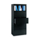 Hirsh Industries Lateral File Cabinet 5 Letter/legal/a4-size File Drawers Black 30 X 18.62 X 67.62 - Furniture - Hirsh Industries®