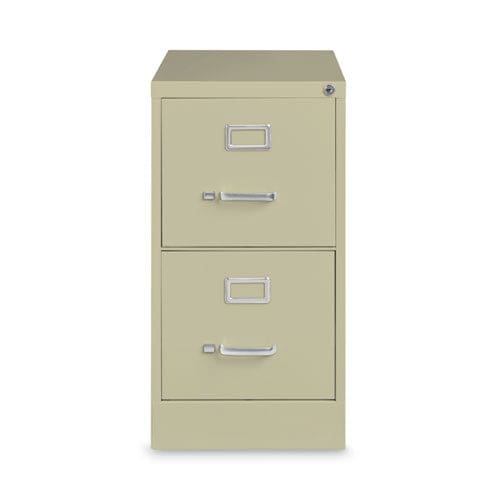 Hirsh Industries Vertical Letter File Cabinet 2 Letter-size File Drawers Putty 15 X 26.5 X 28.37 - Furniture - Hirsh Industries®