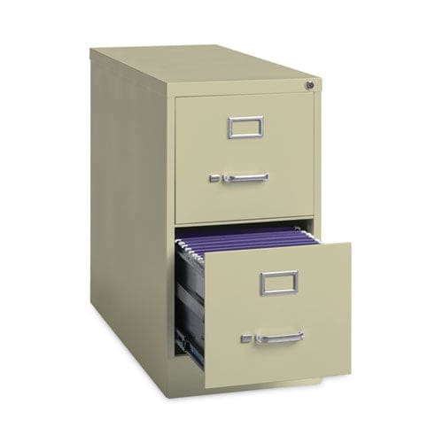 Hirsh Industries Vertical Letter File Cabinet 2 Letter-size File Drawers Putty 15 X 26.5 X 28.37 - Furniture - Hirsh Industries®