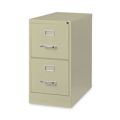 Hirsh Industries Vertical Letter File Cabinet 2 Letter-size File Drawers Putty 15 X 26.5 X 28.37 - Furniture - Hirsh Industries®