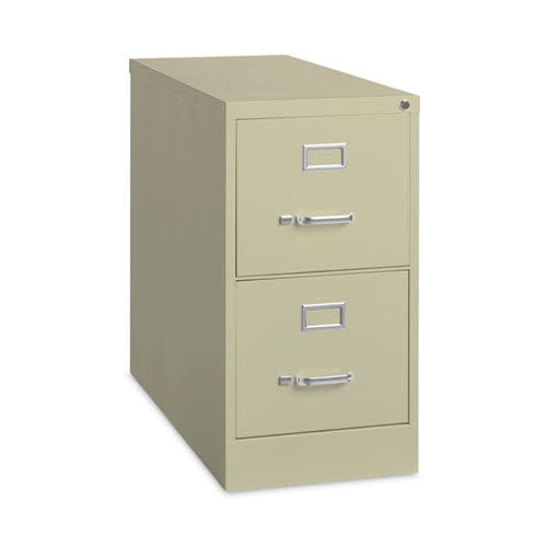 Hirsh Industries Vertical Letter File Cabinet 2 Letter-size File Drawers Putty 15 X 26.5 X 28.37 - Furniture - Hirsh Industries®