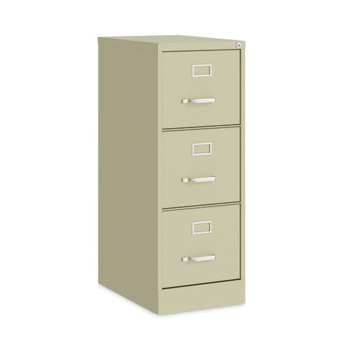 Hirsh Industries Vertical Letter File Cabinet 3 Letter-size File Drawers Putty 15 X 22 X 40.19 - Furniture - Hirsh Industries®