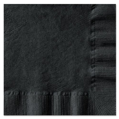 Hoffmaster Beverage Napkins 1-ply 10 X 10 Black 1000/carton - Food Service - Hoffmaster®