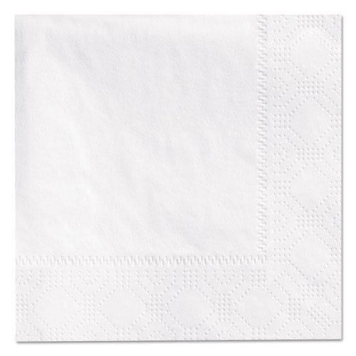 Hoffmaster Beverage Napkins 2-ply 9 1/2 X 9 1/2 White Embossed 1000/carton - Food Service - Hoffmaster®