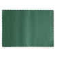 Hoffmaster Solid Color Scalloped Edge Placemats 9.5 X 13.5 Hunter Green 1,000/carton - Food Service - Hoffmaster®