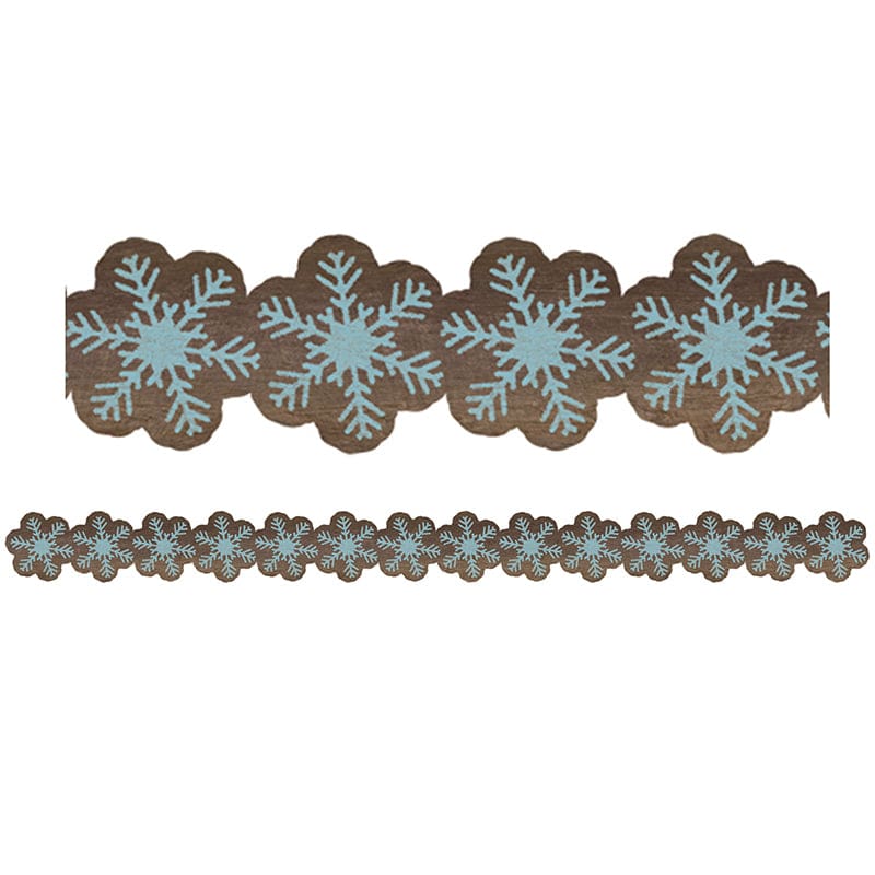 Home Sweet Classr Snowflakes Border (Pack of 10) - Border/Trimmer - Teacher Created Resources
