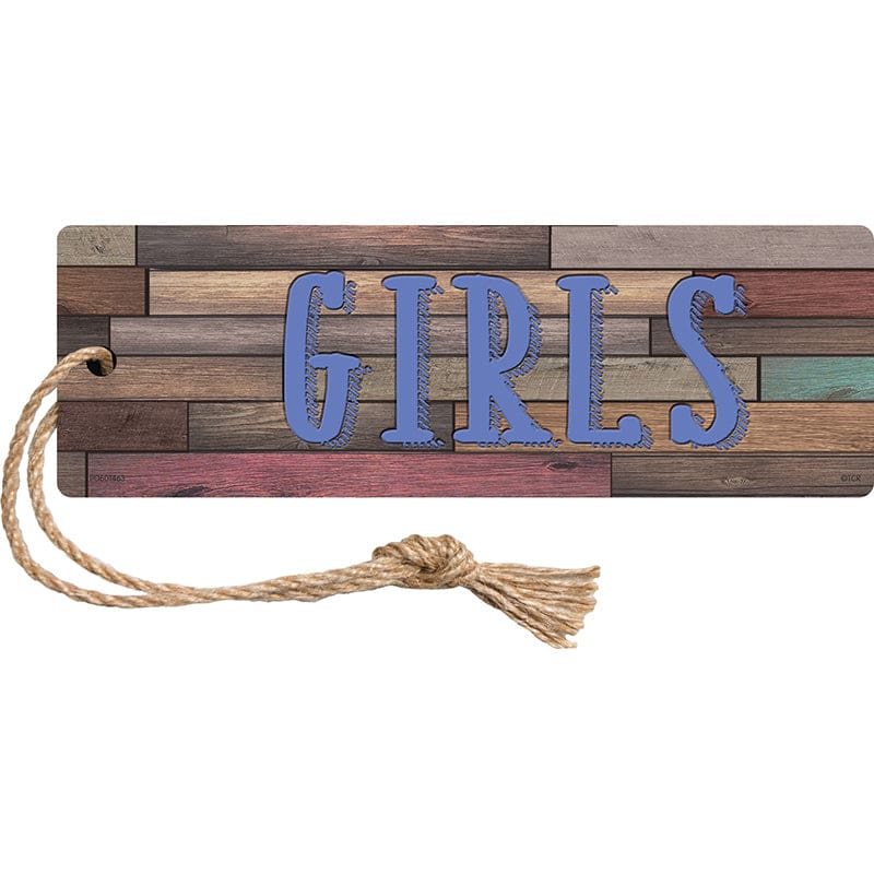 Home Sweet Classrm Magn Girls Pass (Pack of 12) - Hall Passes - Teacher Created Resources