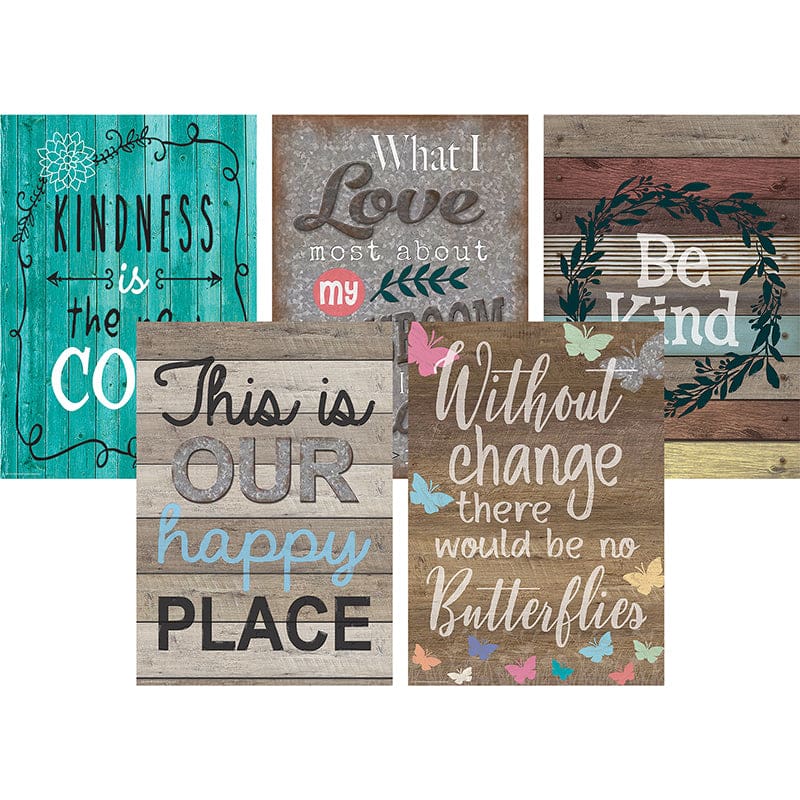 Home Sweet Classrom Poster St 5 Pcs (Pack of 2) - Classroom Theme - Teacher Created Resources
