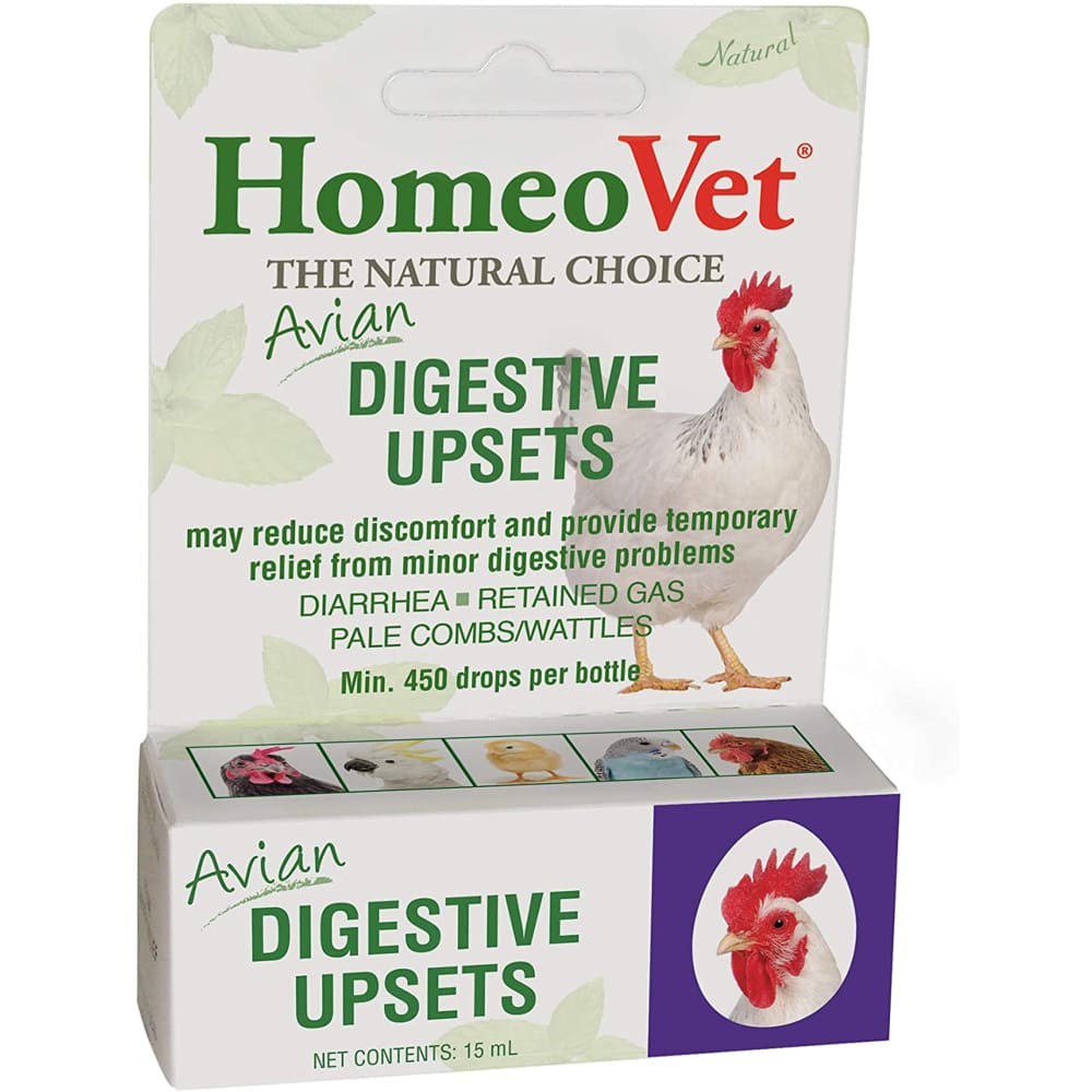 HomeoPet Avian Digestive Upset Supplement 0.5 fl. oz - Pet Supplies - HomeoPet