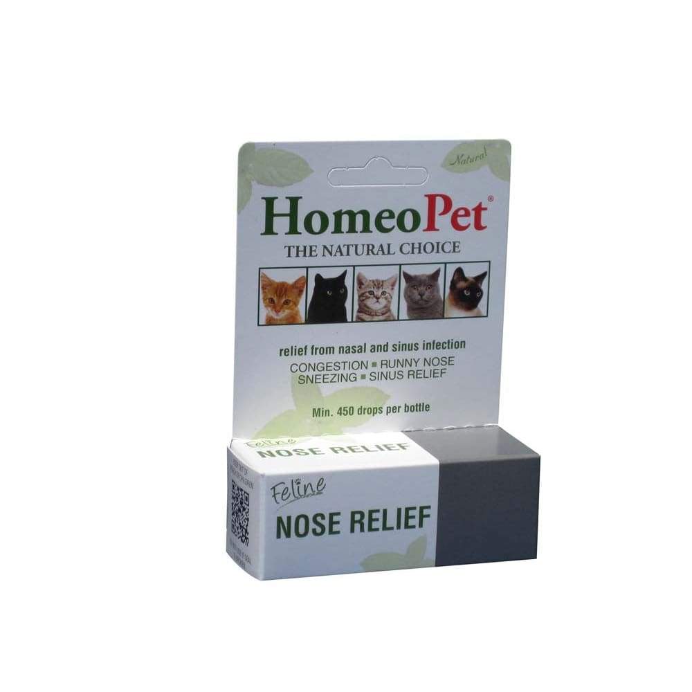 HomeoPet Feline Nose Relief 15 ml - Pet Supplies - HomeoPet