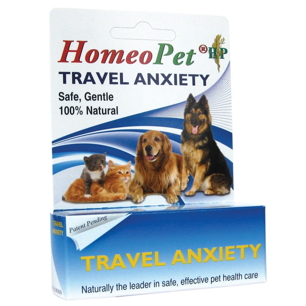 HomeoPet Travel Anxiety 15 ml - Pet Supplies - HomeoPet