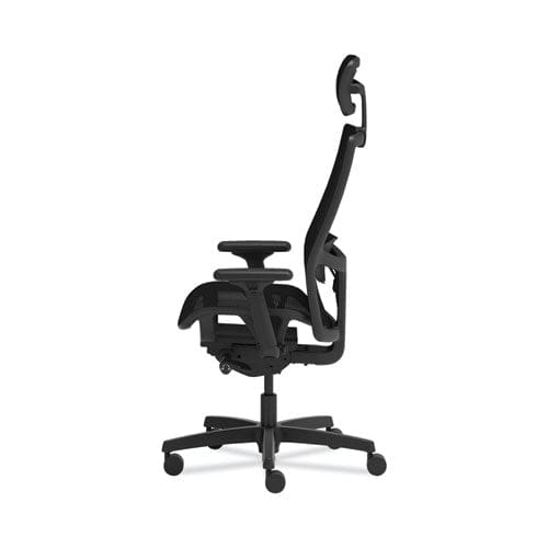 HON Ignition 2.0 4-way Stretch Mesh Back And Seat Task Chair Supports Up To 300 Lb 17 To 21 Seat Black Seat Black Base - Furniture - HON®