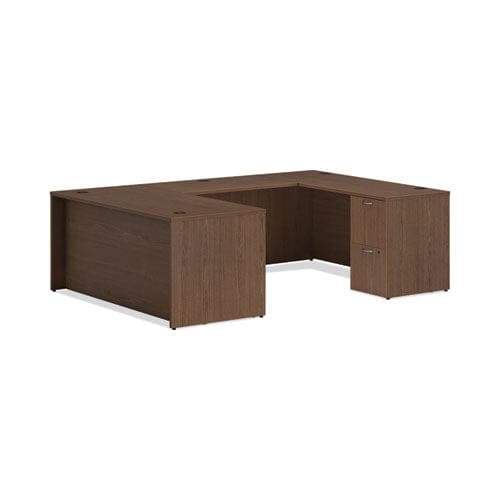 HON Mod Bridges 42w X 24d X 29h Sepia Walnut - Furniture - HON®