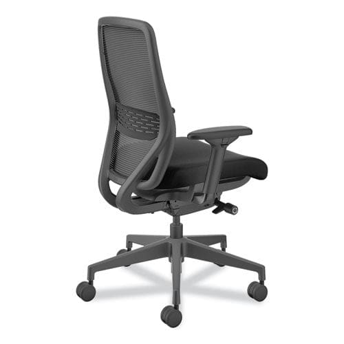 HON Nucleus Series Recharge Task Chair Supports Up To 300 Lb 16.63 To 21.13 Seat Height Black Seat/back Black Base - Furniture - HON®