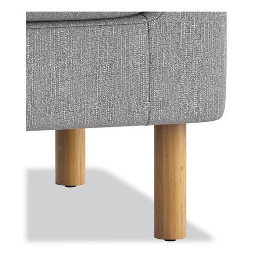 HON Parkwyn Series Ottoman 23 X 23 X 17.5 Gray/oak - Furniture - HON®