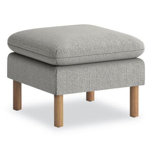 HON Parkwyn Series Ottoman 23 X 23 X 17.5 Gray/oak - Furniture - HON®