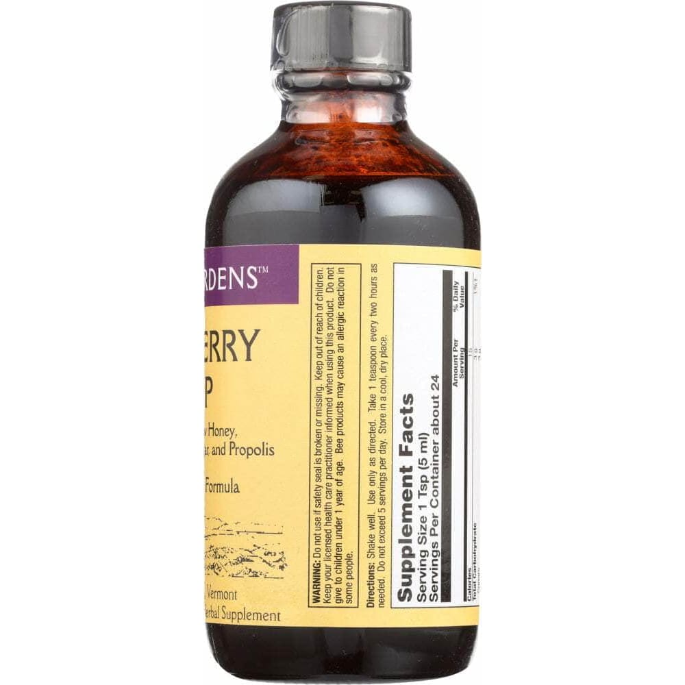 HONEY GARDENS Health > Natural Remedies HONEY GARDEN: Elderberry Honey Syrup, 4 fo